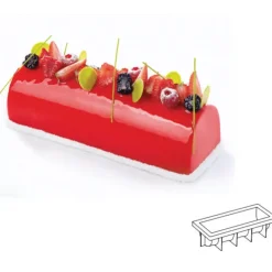 Clearance PAVONI Moule Silicone Bûche 25 x 8,5 cm x H 7 cm