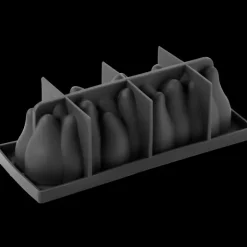 Online PAVONI Moule Silicone Bûche Anémone 25 x 9 cm x H 8,5 cm