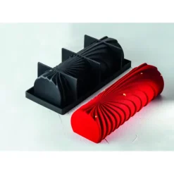 Hot PAVONI Moule Silicone Bûche Comète 25 x 8,8 cm x H 7,3 cm