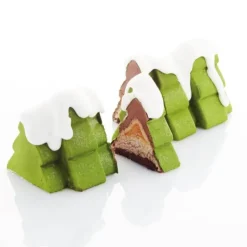 Online PAVONI Moule Silicone Bûche Sapin 25 x 9,7 cm x H 9,5 cm