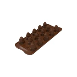 Outlet SILIKOMART Moule Silicone Bonhomme de Neige Chocolat Ø 2,6 x H 3,5 cm Easy Choc (x14)