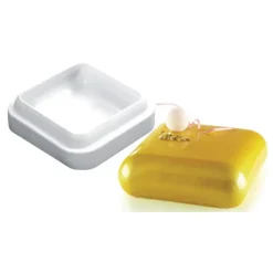 Online SILIKOMART Moule Silicone Carré Bombé 1000ml Professional