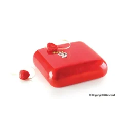 Best SILIKOMART Moule Silicone Carré Bombé 600ml Professional