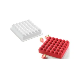 Online SILIKOMART Moule Silicone Carré Bubble Professional