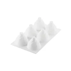SILIKOMART Moule Silicone Chantilly Ø 7,3 cm x H 6,5 cm (x6) Professional