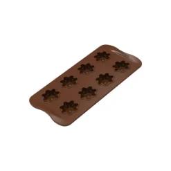 Sale SILIKOMART Moule Silicone Chocolat Fleurs (x8) Easy Choc