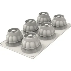 Outlet SILIKOMART Moule Silicone Citrouille Delica Ø 6,7 x H 5 cm (x6)