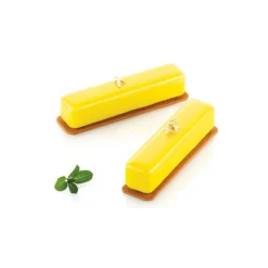 Discount SILIKOMART Moule Silicone Éclairs Stripe 13 x 2,8 cm x H 2,8 cm (x8) Professional
