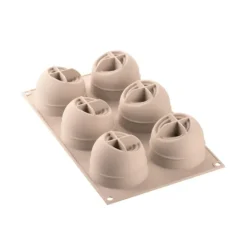 Hot SILIKOMART Moule Silicone Coccola Ø 7 x H 5,5 cm (x6)