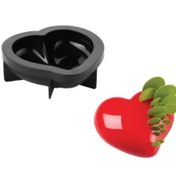 Online PAVONI Moule Silicone Coeur Passion 17,5 x 16,5 cm x H 5,8 cm