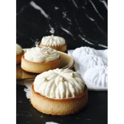 SCRAPCOOKING Moule Silicone 3D Pochage Saint-Honoré Ø7 cm (x6)