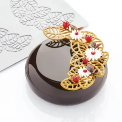 Online PAVONI Moule Silicone Décor Feuilles 14,1 x 10 x H 0,2 cm (x3)