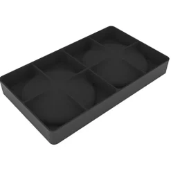 PAVONI Moule Silicone Décor Frisbee Ø 14 cm x H 3,3 cm (x2)
