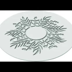 SILIKOMART Moule Silicone Décor Guirlande Ø 14,5 x H 0,2 cm