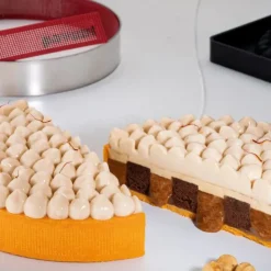 Outlet PAVONI Moule Silicone Décor Noisettes Ø 18 cm x H 1,8 cm