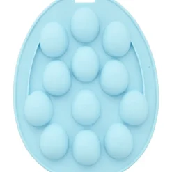 Hot WILTON Moule Silicone Demi-œuf 12 Cavités