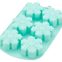 Best WILTON Moule Silicone Flocon de Neige 6 Empreintes