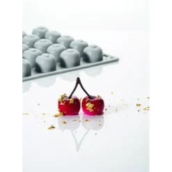 Best PAVONI Moule Silicone Gourmand Cerise Ø 2,6 x H 1,2 cm (x35)