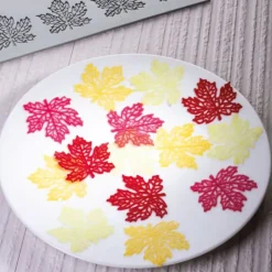 Outlet PAVONI Moule Silicone Gourmand Feuille d'Erable 6,6 x 6,2 x H 0,2 cm (x8)