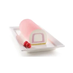 Best SILIKOMART 3D DESIGN Moule Silicone Insert Bûche et Cake 22 x 5 x H 4 cm (x2)