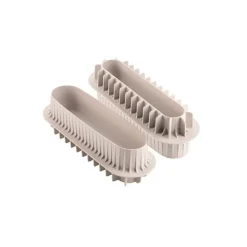 Best SILIKOMART 3D DESIGN Moule Silicone Insert Bûche et Cake 22 x 5 x H 4 cm (x2)