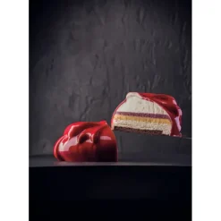 Clearance PAVONI Moule Silicone Mini Cadeau Coeur 14,8 x 13,4 cm x H 5,8 cm