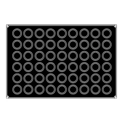 Sale PAVOFLEX Moule Silicone Mini-Muffin Ø 5 cm x H 2,8 cm (x54)