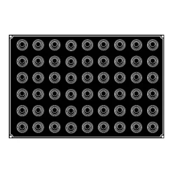 Sale PAVOFLEX Moule Silicone Mini-Spirale Babel Ø 4 cm x H 3 cm (x54)