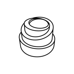 Sale PAVOFLEX Moule Silicone Mini-Spirale Babel Ø 4 cm x H 3 cm (x54)