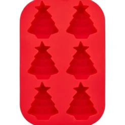 WILTON Moule Silicone Sapin de Noël 6 Empreintes