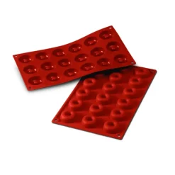 Outlet SILIKOMART Moule Silicone Savarins 4,1 cm x H 1,2 cm (x18)