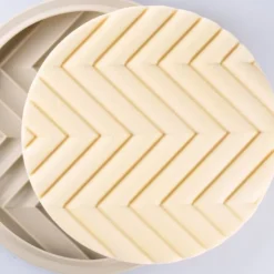 Best SILIKOMART 3D DESIGN Moule Silicone Tarte Graphique Ø 25 cm