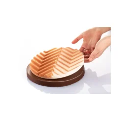 Best SILIKOMART 3D DESIGN Moule Silicone Tarte Graphique Ø 25 cm