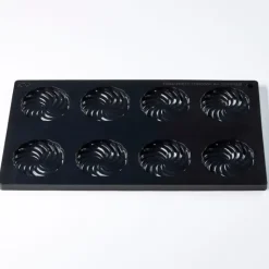 PAVONI Moule Silicone Tourbillon Ø 6 x H 0,8 cm (x8)