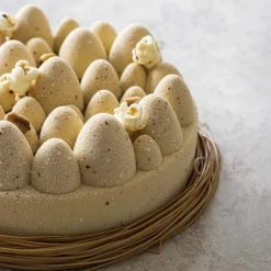 PAVONI Moule Silicone Œuf de Pâques ø 16 x H 6,5 cm