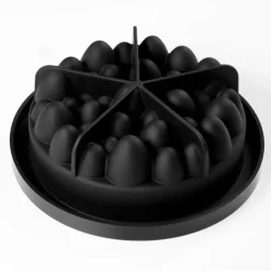 PAVONI Moule Silicone Œuf de Pâques ø 16 x H 6,5 cm