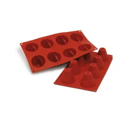 Hot SILIKOMART Moule Silicone Volcan Ø 6,3 cm x H 5,2 cm (x8)