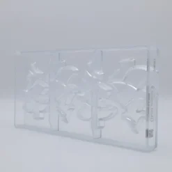 Best CHOCOLATE WORLD Moule Tablette Chocolat Sapin 9,7 cm (x4)