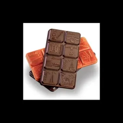 Hot CUISINEADDICT Moule Tablette de Chocolat Grandes Villes x3
