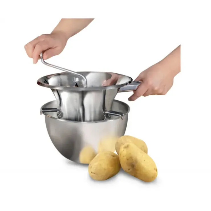 Sale La Bonne Graine Moulin à légumes 24 cm Inox 3 grilles