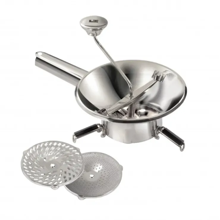 Clearance La Bonne Graine Moulin à légumes 20 cm inox 3 grilles