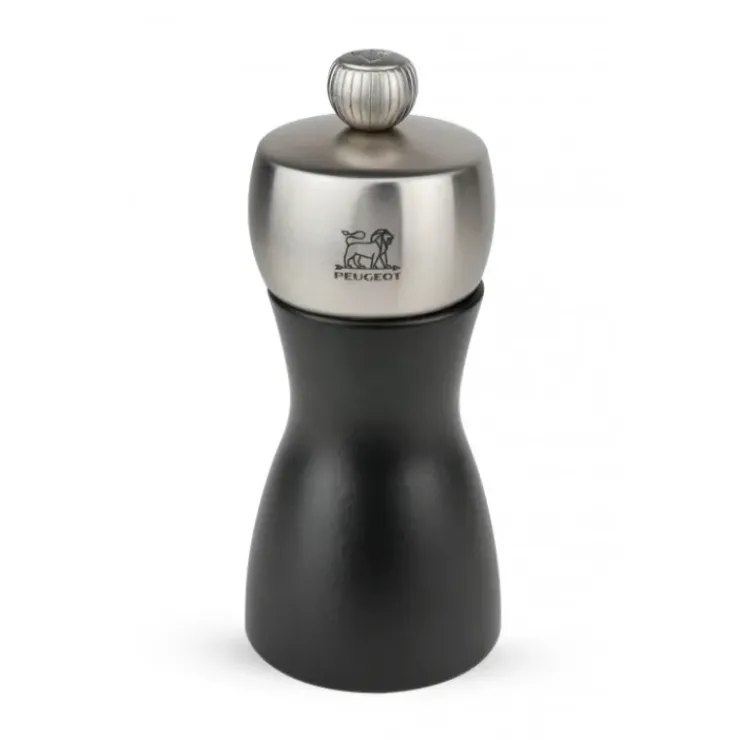 Clearance PEUGEOT Moulin à Poivre Fidji 12 cm Noir-Inox