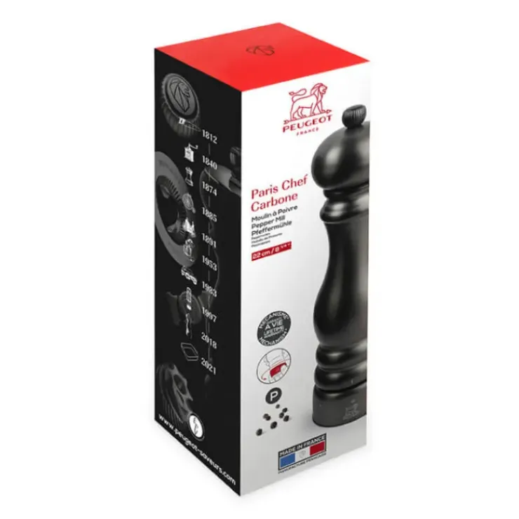 Best PEUGEOT Moulin à Poivre Paris Chef U'Select 22 cm Carbone