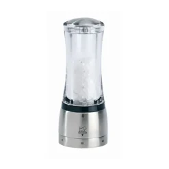 New PEUGEOT Moulin à Sel Daman U'Select 16 cm Transparent-Inox