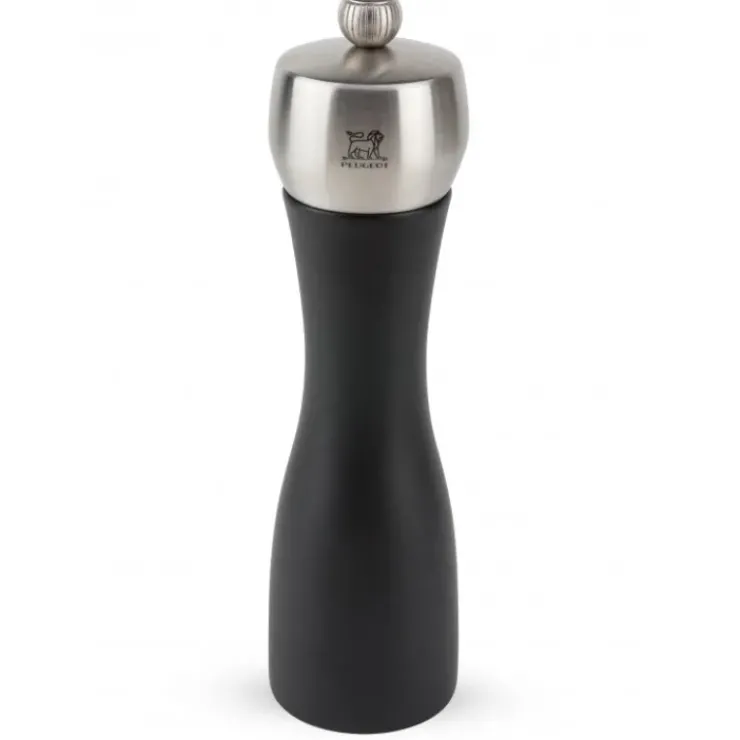 Discount PEUGEOT Moulin à Sel Fidji 20 cm Noir-Inox