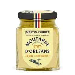 Best MARTIN POURET Moutarde d'Orléans Miel et Chardonnay 200g