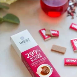 Clearance WEISS Napolitain Chocolat Blanc Rouge Baiser 29% 180 g