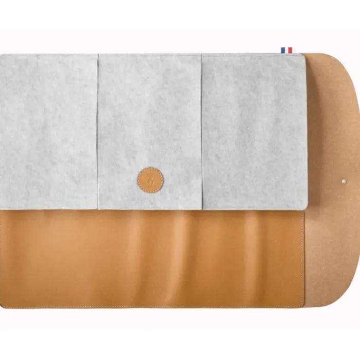 Best OPINEL Natte pour 8 Couteaux en Cuir Collection France