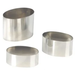 Discount MALLARD FERRIERE Nonnette Ovale Inox 7,5 cm H4,5 cm