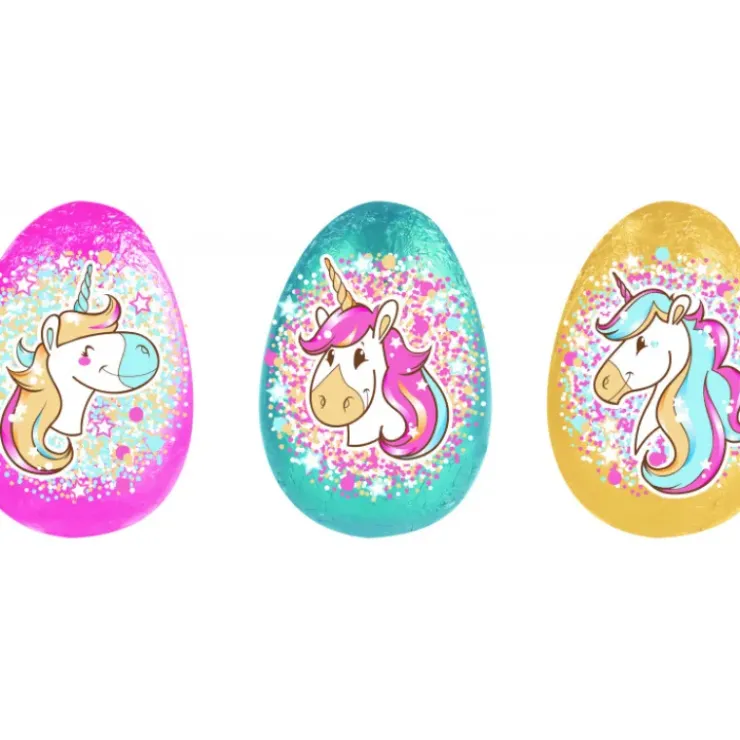 Clearance ABTEY Oeufs Licorne Chocolat Lait 12,5g x50